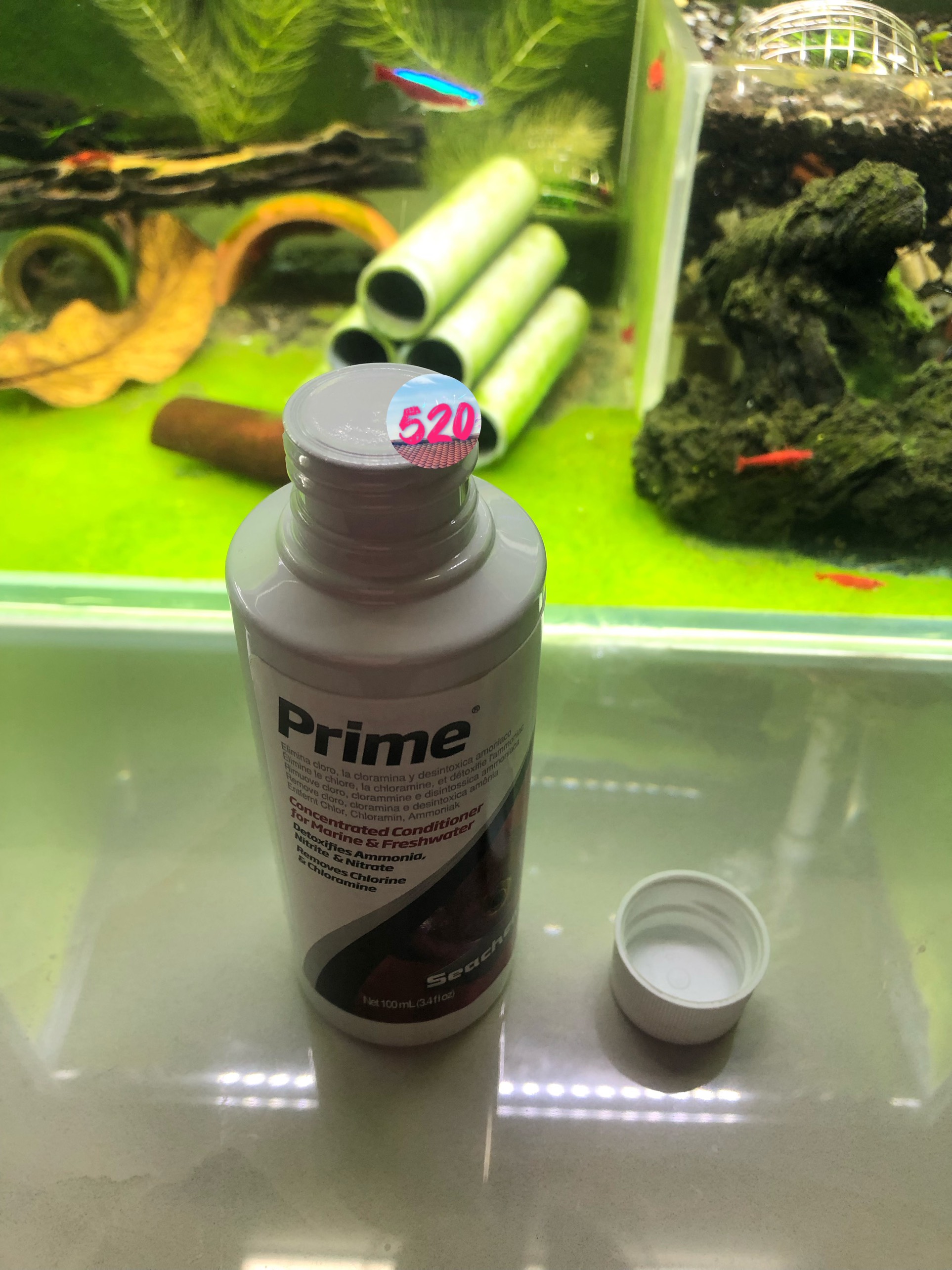 Seachem Prime 100ml / Dung dịch khử độc nước/ nước mới, khử clo