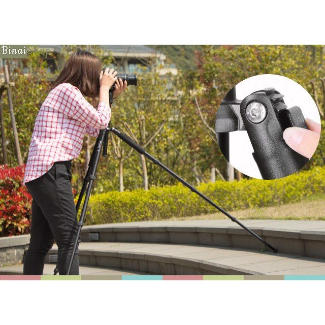 Weifeng WF-6620A - Chân Đế Tripod Máy Ảnh - Hàng chính hãng