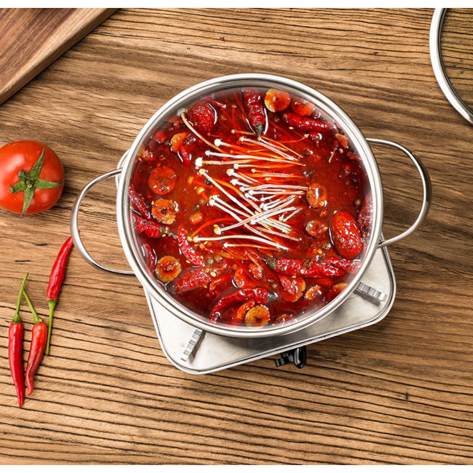 Bếp cồn du lịch, cắm trại, bếp lẩu mini Inox Hàng ĐẸP an toàn dễ sử dụng TẶNG KÈM CỒN