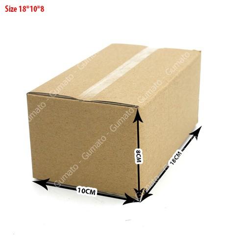 Hộp giấy P38 size 18x10x8 cm, thùng carton gói hàng Everest