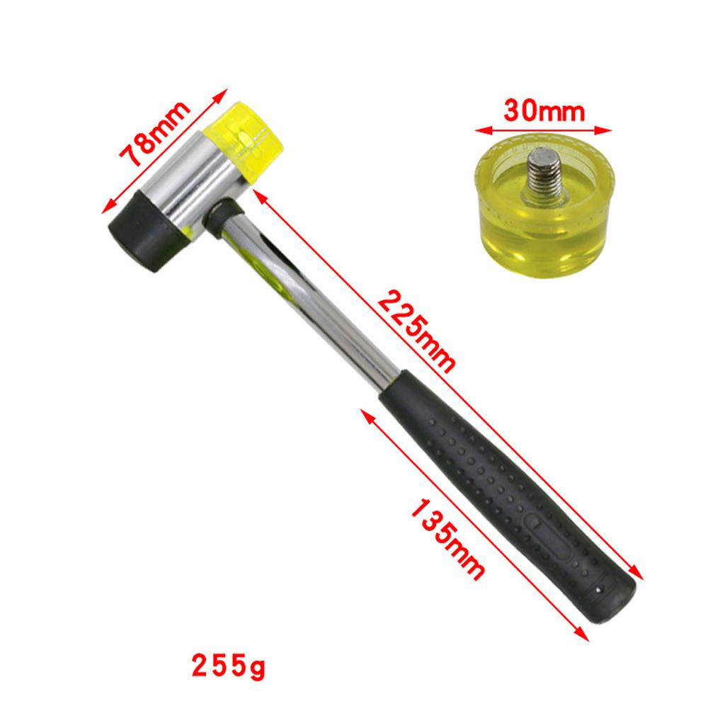 Đường Kính 30 Mm Búa Cao Su Mềm Vồ Với Không Trơn Trượt Dụng Cụ Lắp Đặt