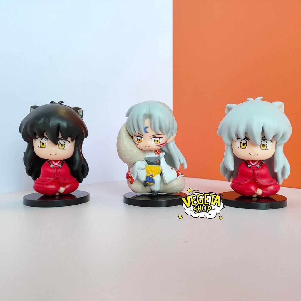 Mô hình InuYasha - Higurashi Kagome Sesshomaru Kikyou Kikyo Miroku - Cao 6~7cm - Inu Yasha Manga Anime Khuyển dạ xoa