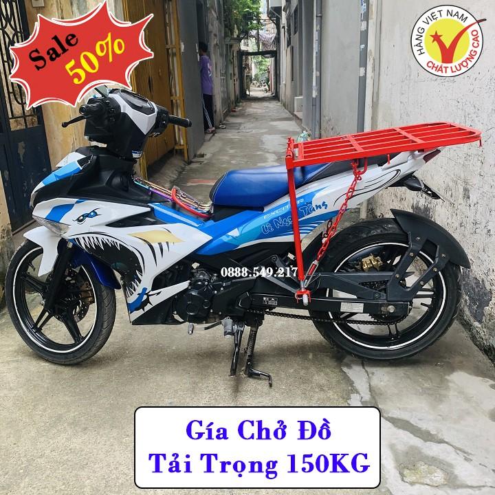 Kệ Chở Hàng Xe Máy Loại Mở Được Cốp