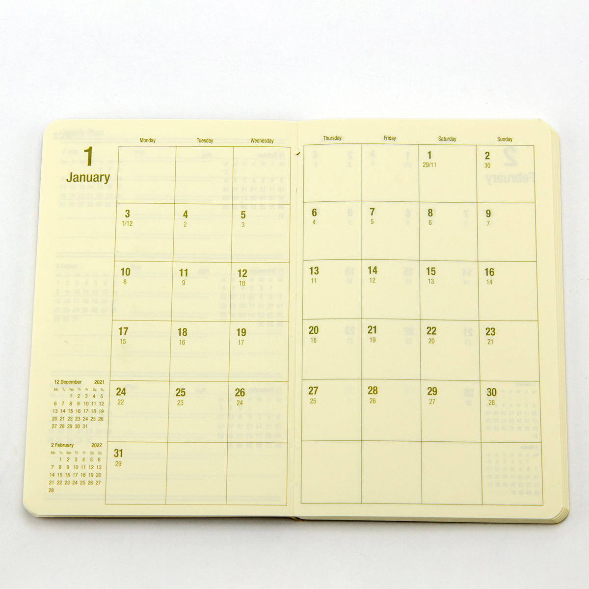 Sổ Lịch Planner B7 - 2022