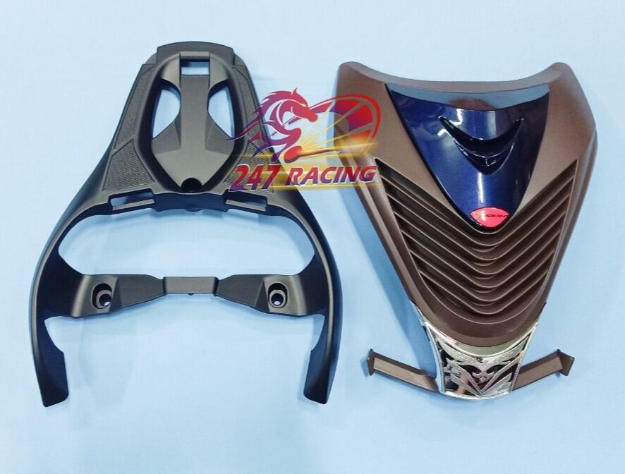 ComBo Mặt Nạ Vision kiểu SH Ý (nhiều màu) + Cảng Vision đen nhám sử dụng Vision đời 2014-2020