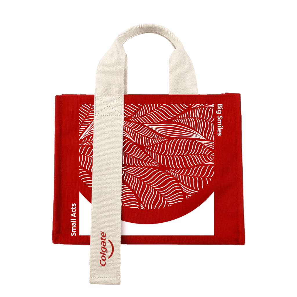 Túi canvas Colgate Big Smile Sống xanh