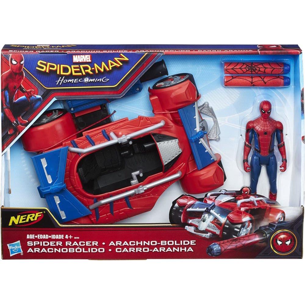 Bộ đồ chơi xe đua người nhện Marvel B9703 Spider Man