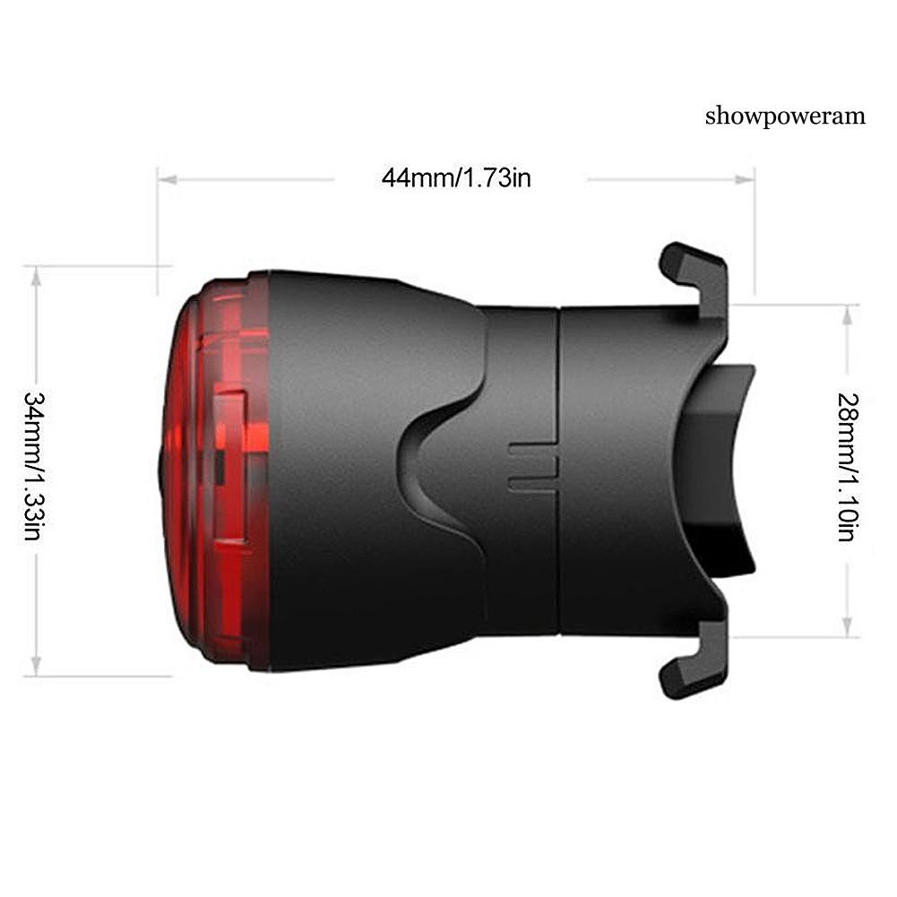 Đèn Led Gắn Đuôi Xe Đạp Có Cổng Sạc Usb Tiện Dụng