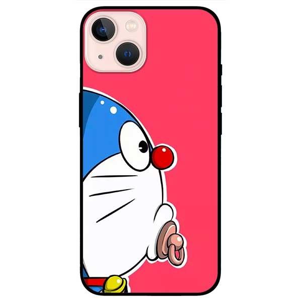Ốp lưng dành cho Iphone 13 Mini - Iphone 13 - Iphone 13 Pro -  Iphone 13 Pro Max - Doremon Nền Hồng