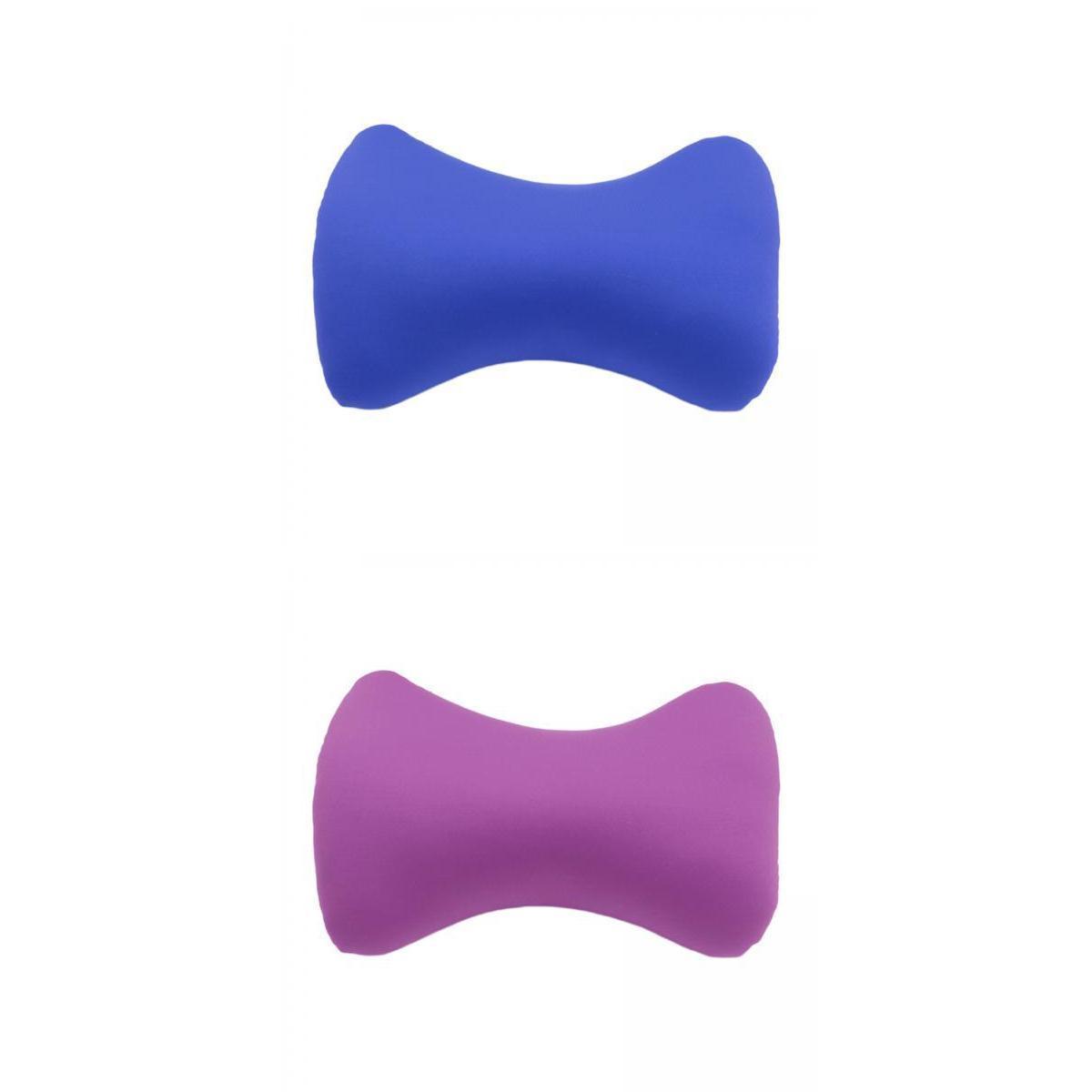 2x Memory Foam Travel Head Rest Cushion Car Roll  Pillow Headrest