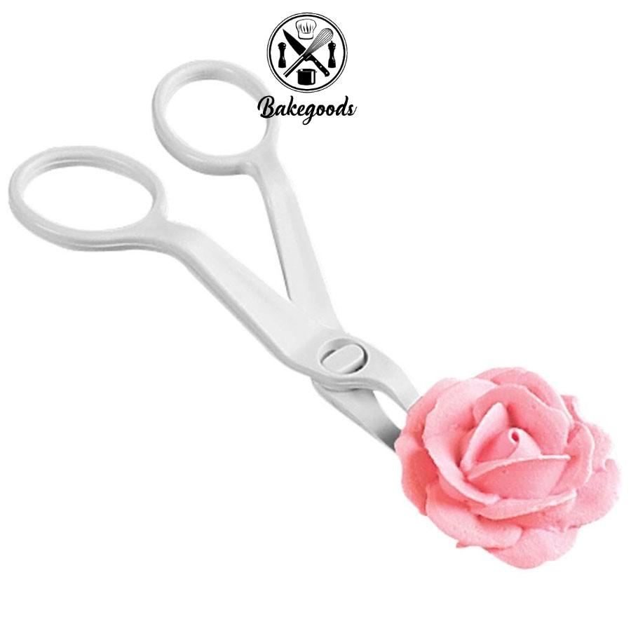 KÉO GẮP HOA bánh kem bằng nhựa