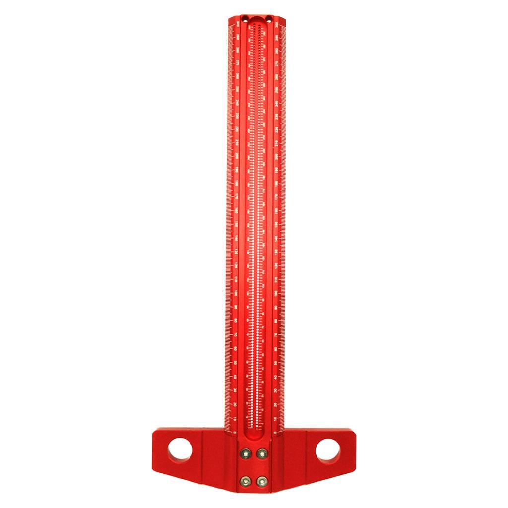 Scribe T-Type Ruler Aluminum for Vertical Line Right Angle