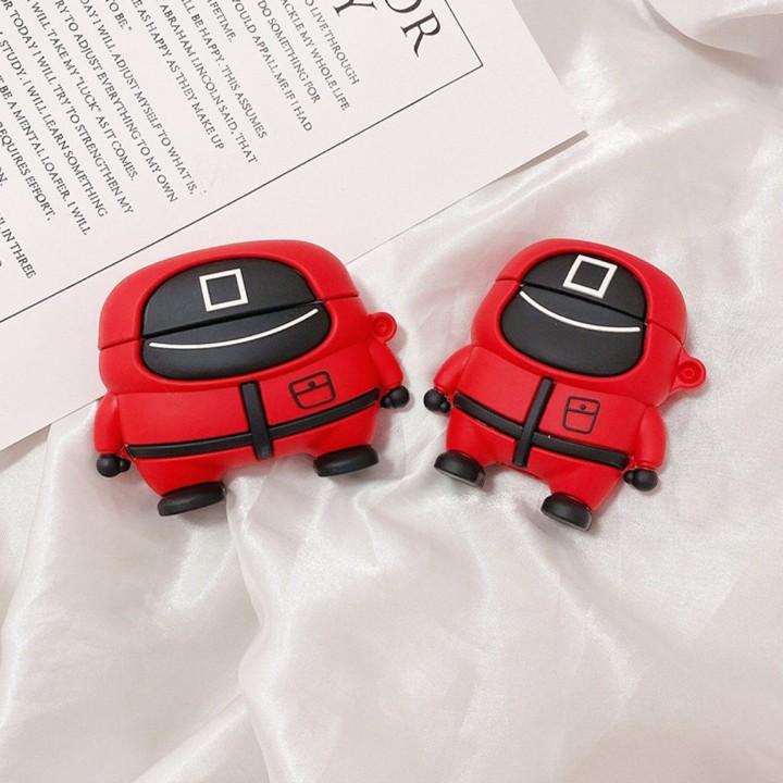 Bao Case Hình Squid Game Dành Cho Airpods 1/ 2/ 3/ Pro Kiểu Dáng Cực Chất - Mã TZAP342