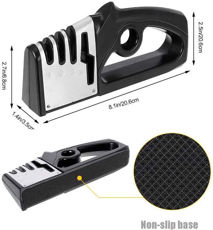 4 in 1 nhà bếp mài dao mài dao và kéo chuyên nghiệp dao chuyên nghiệp