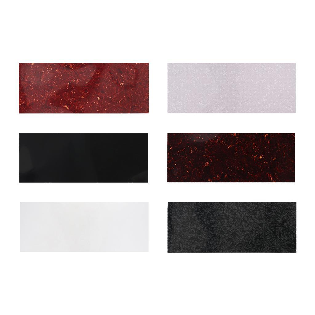 Guitar Body Blank Scratch Plate Pickguard Sheet DIY Guitar Bass Material #1