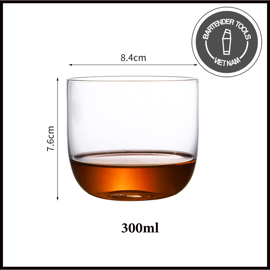 Cocktail glass - Ly thủy tinh cocktail ( cốc ngắn miệng đứng ) BG33