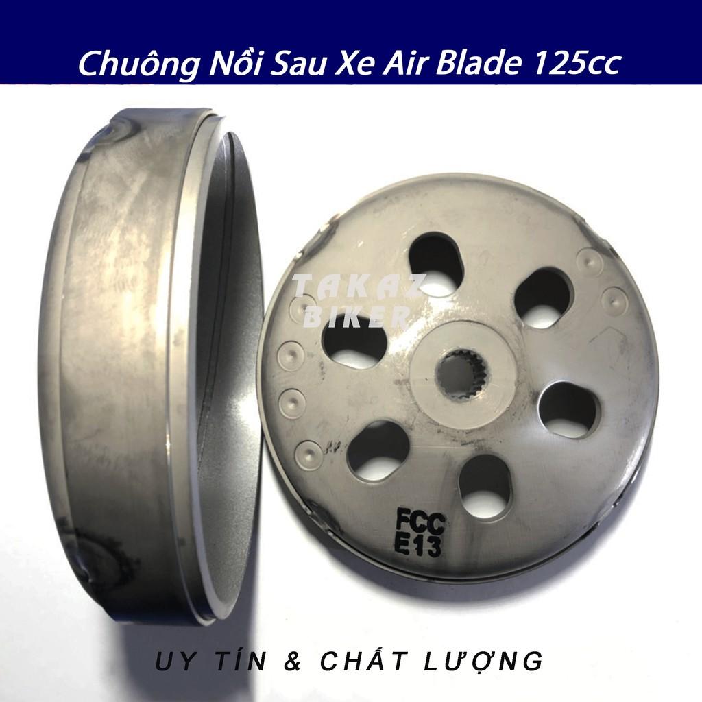 A2 Chuông FCC Khoan độ thoát bụi tạo độ bám tốt dùng cho xe Air Blade 125, Vario, Click 125, SH Mode