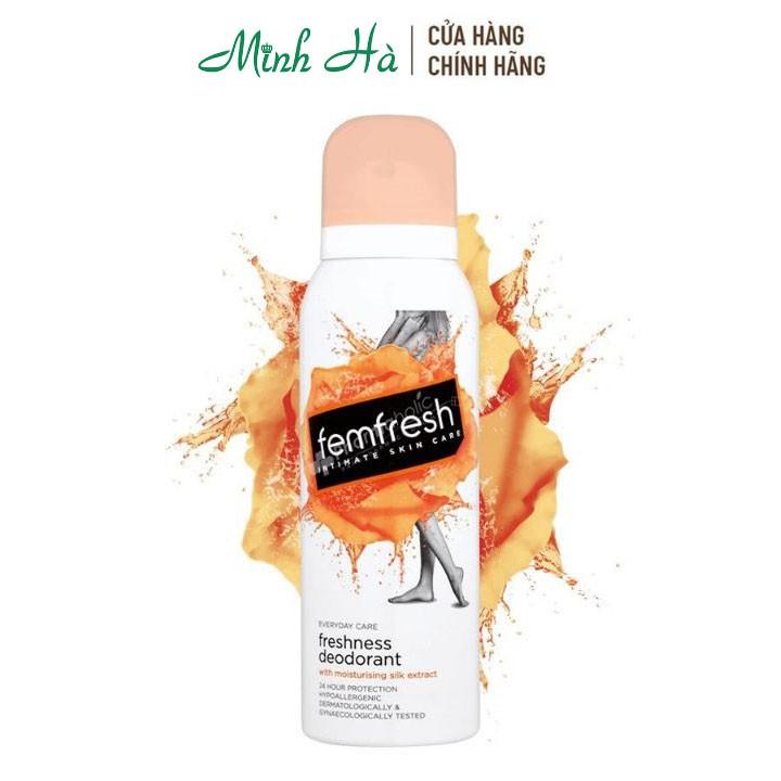 Xịt Femfresh Deodorant Spray 125ml khử mùi và thơm mát vùng kín cao cấp