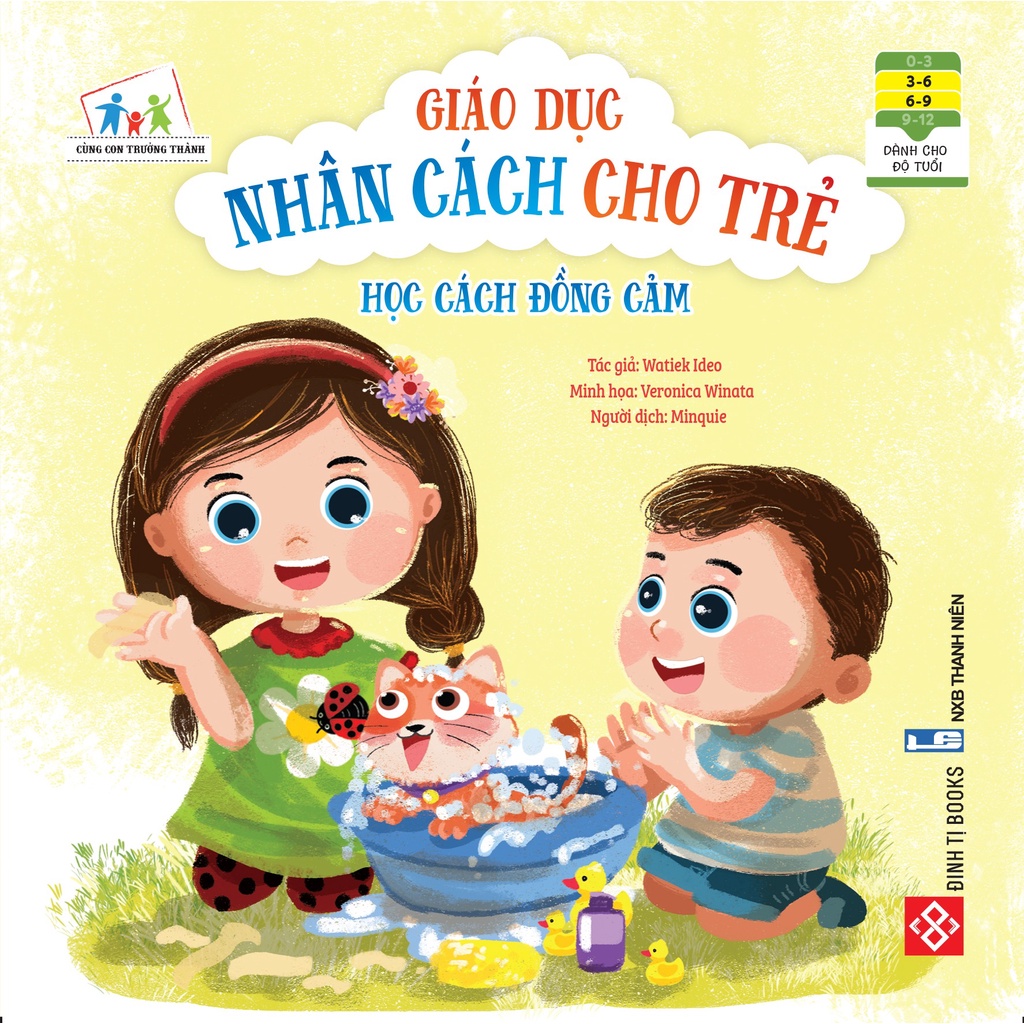 Sách - Giáo Dục Nhân Cách Cho Trẻ - Học Cách Đồng Cảm