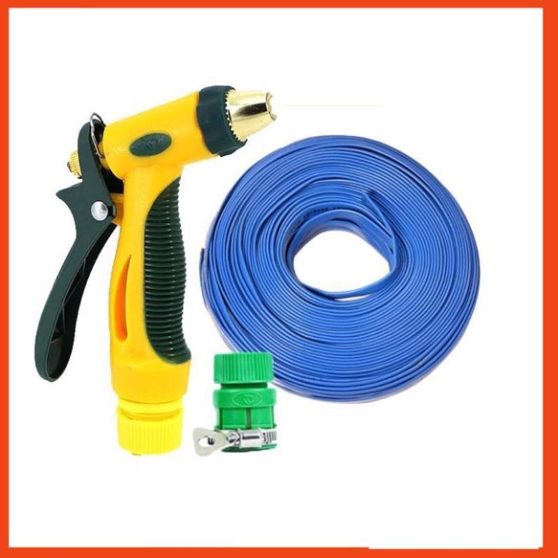 Bộ dây vòi xịt nước rửa xe,tưới cây tăng áp 3 lần 3-5M 206317
