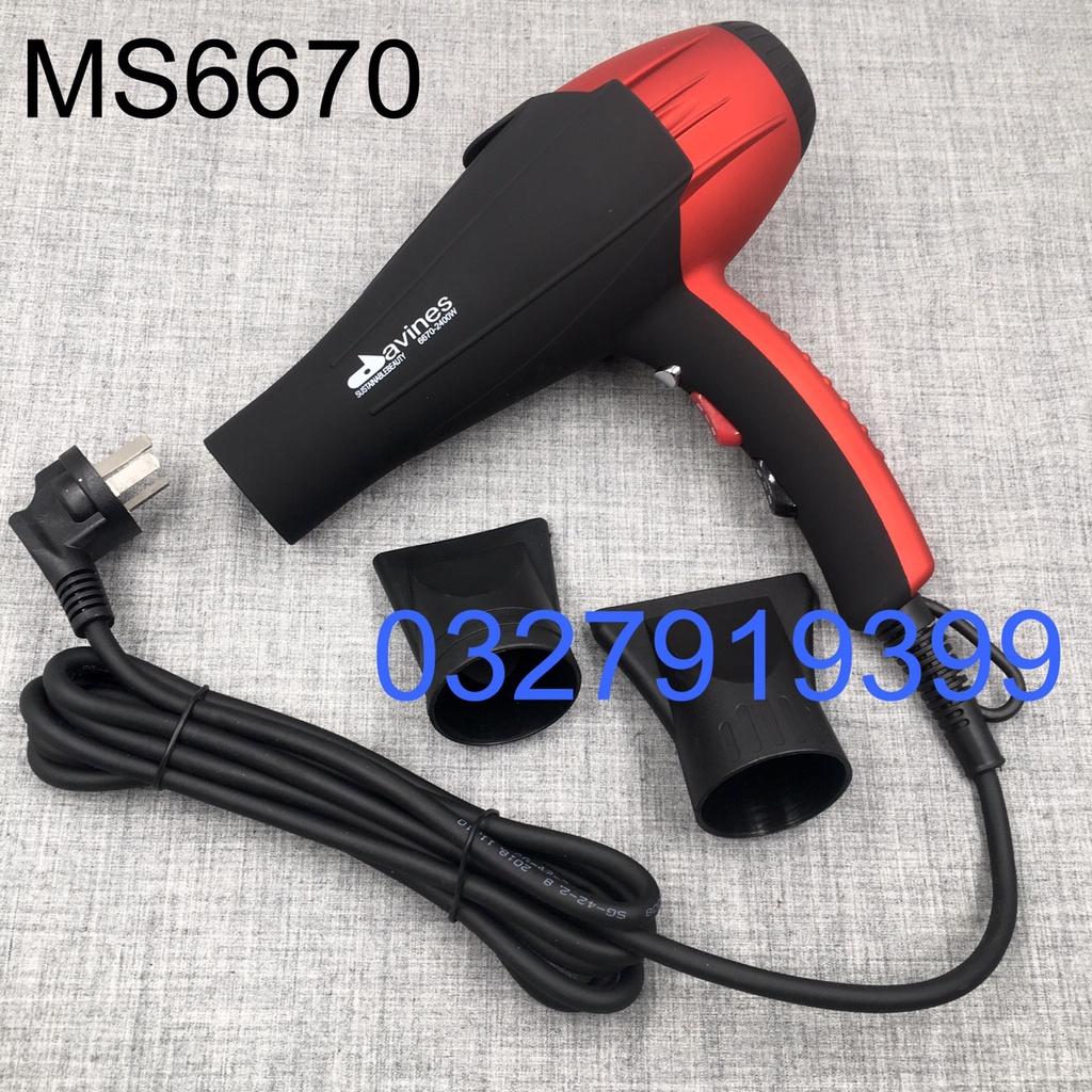 Máy sấy tóc cao cấp 6670 công suất lớn