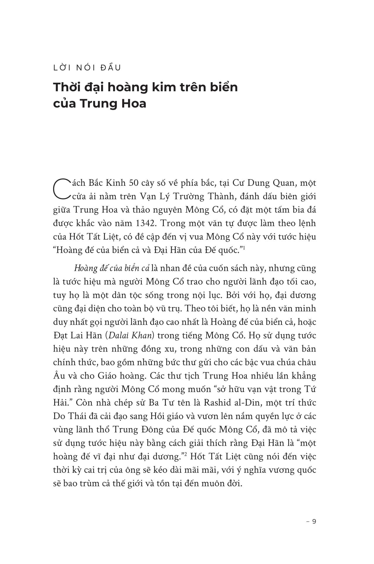 Sách - Hoàng Đế Của Biển Cả - Hốt Tất Liệt Và Sự Hình Thành Của Nước Trung Hoa