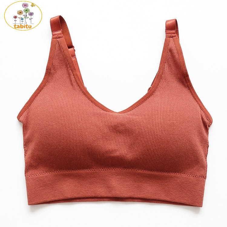 Áo bra nữ len gân tăm đẹp 2 dây hở lưng chữ U giá rẻ giá rẻ siêu hot có dây điều chỉnh B06