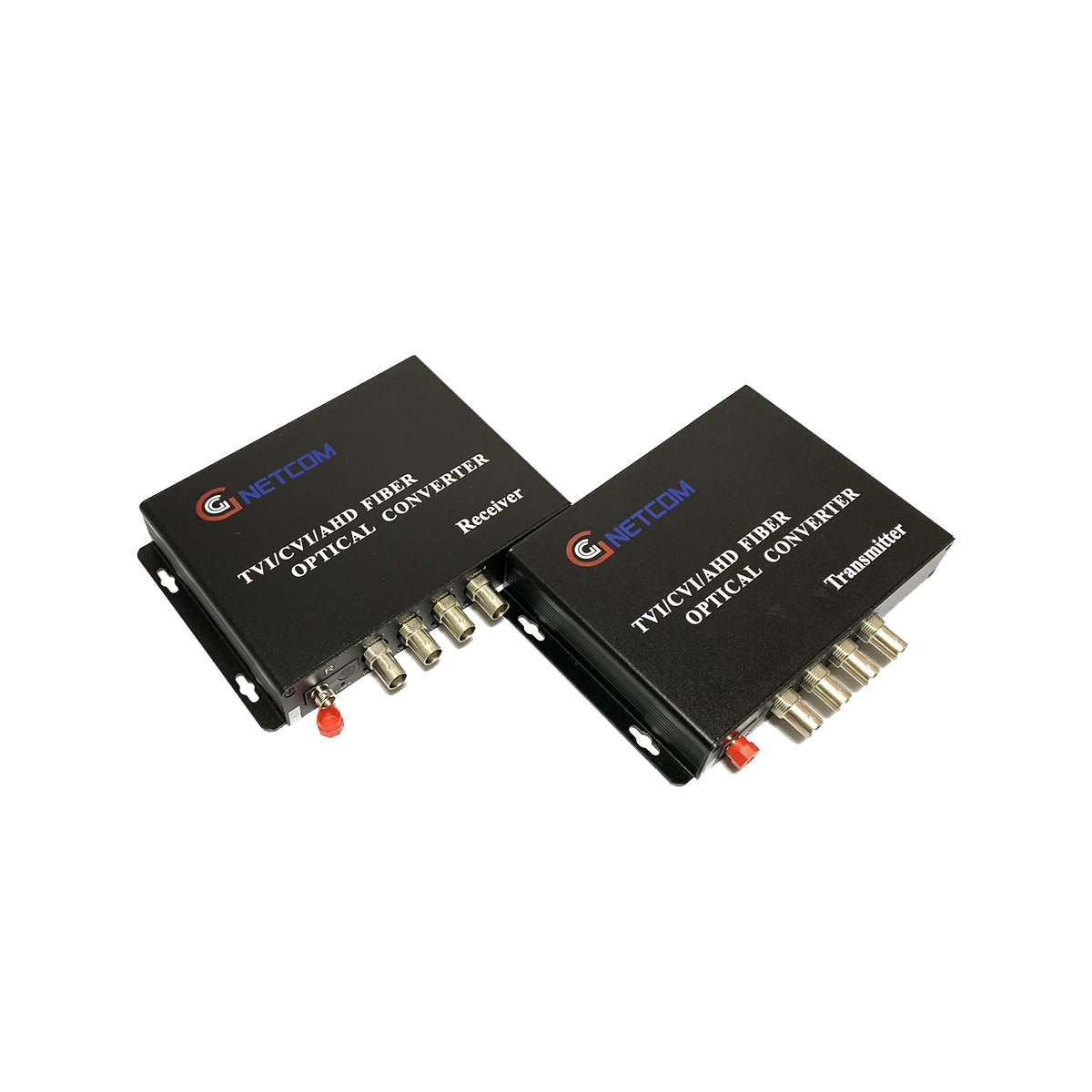 Bộ chuyển đổi video sang quang 4 kênh GNETCOM HL-4V-20T/R-1080P - Hàng Chính Hãng