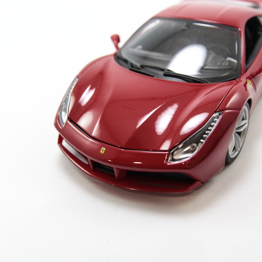 Mô Hình Xe Ferarri 488 GTB Red 1:24 Bburago - MH18-26013