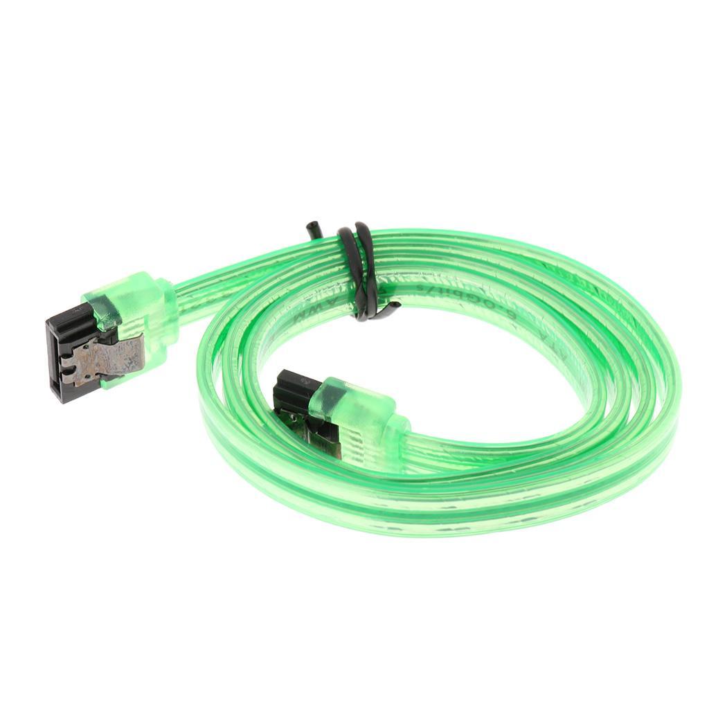 Slim SATA 3 III SATAiii 6Gbps HDD Hard Drive Data Cable Cord 61cm