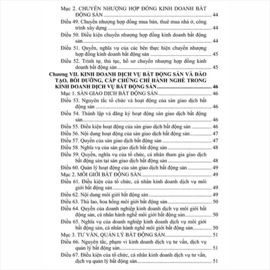 Sách Luật Kinh Doanh Bất Động Sản – Hệ thống Các Văn Bản Quy Định Chi Tiết Thi Hành (V2476T)