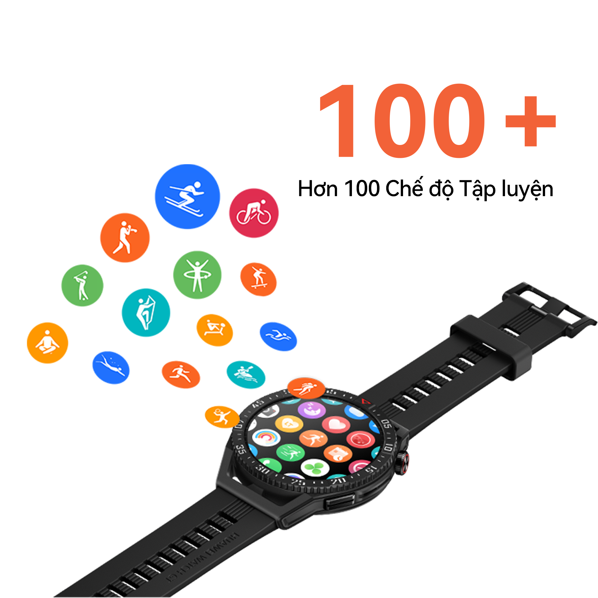 Đồng hồ thông minh HUAWEI WATCH GT 3 SE | Tập luyện khoa học | Theo dõi giấc ngủ | Pin lên đến 2 tuần | Hàng Chính Hãng