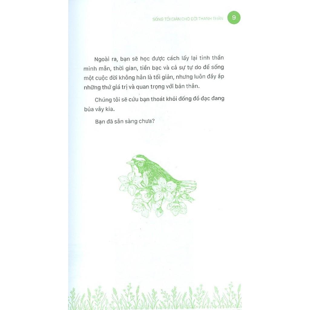 Sách Sống Tối Giản Cho Đời Thanh Thản - ảnh 6