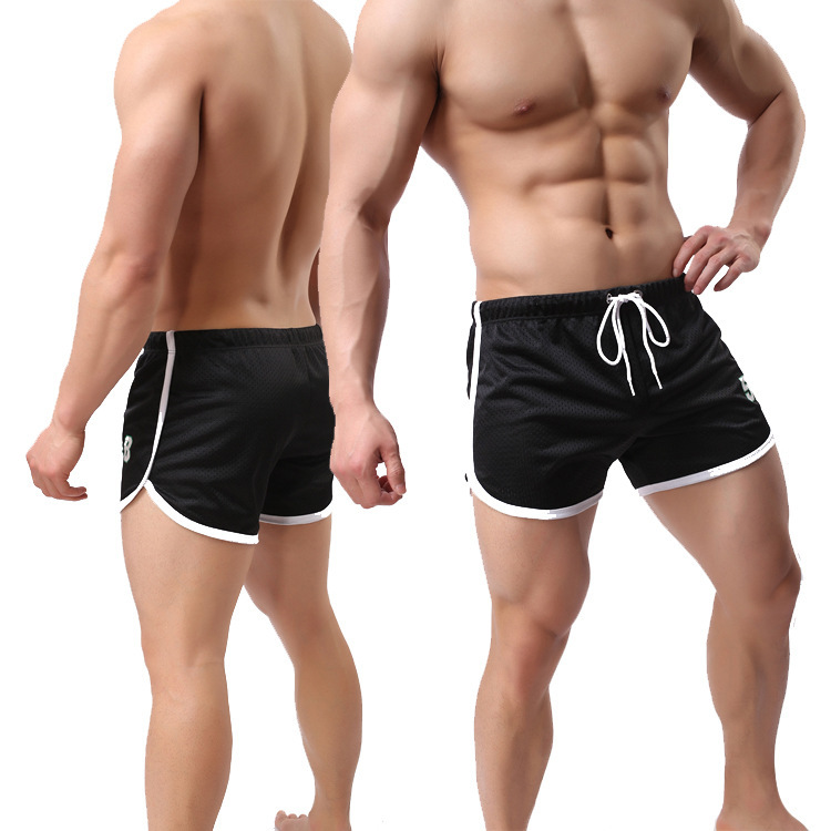 Combo 4 Quần shorts thể thao nam 2 lớp không xuyên thấu 3 trong 1 - Gym - Bơi - Ngủ SQ469