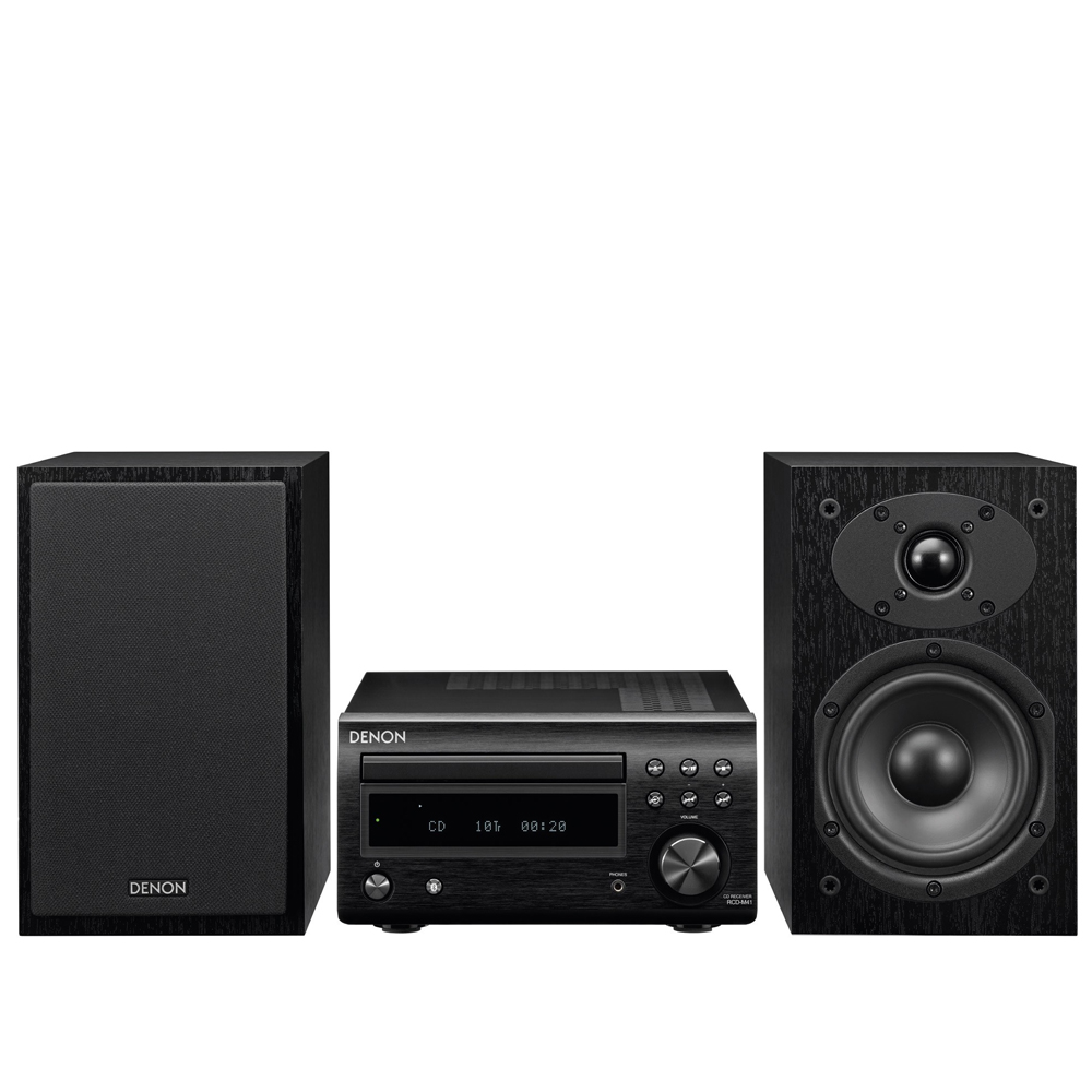 Dàn nghe nhạc CD Mini DENON D M41 - Hàng chính hãng