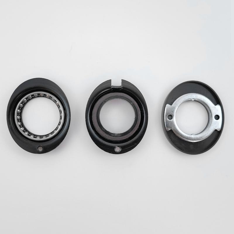 Front Front Tube mang Bowl Bowl Bowling Vòng lái Bộ điều khiển cho Xiaomi Mijia M365/M365 Pro Scooter mang bộ dụng cụ sửa chữa Bộ dụng cụ: Đen