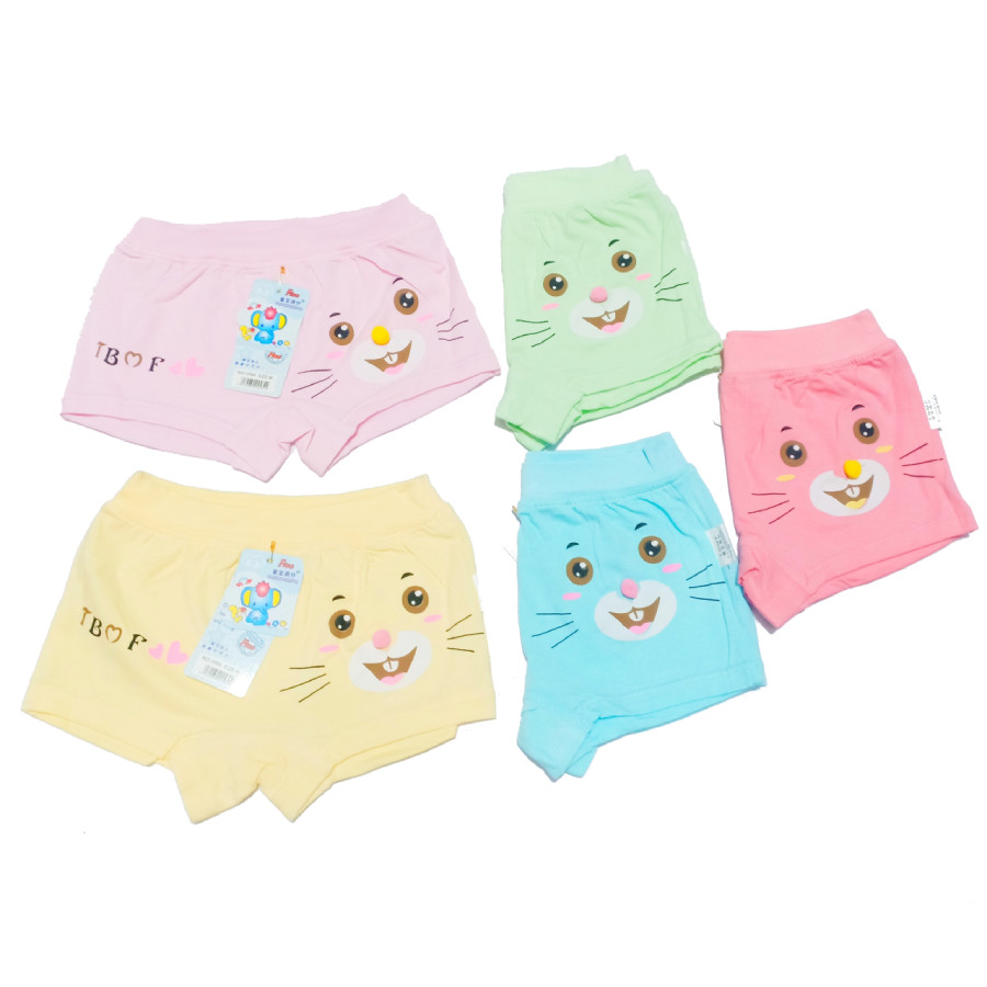 Set 10 quần lót đùi in hình chú chuột size ngẫu nhiên