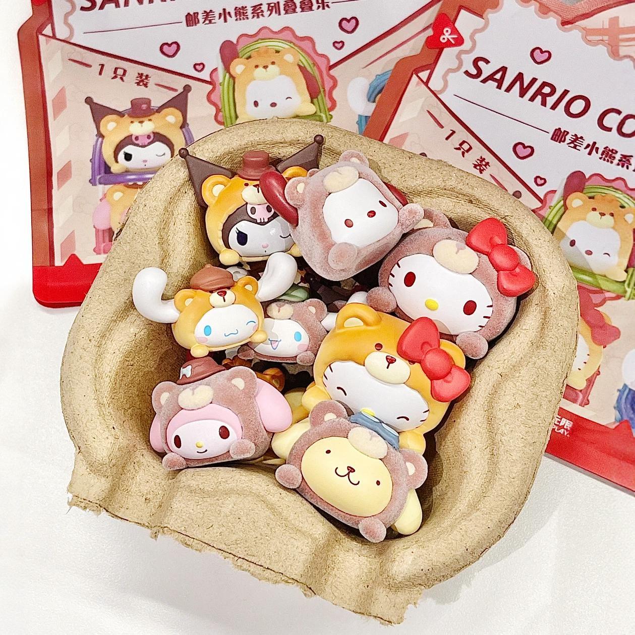 Blindbox Đồ Chơi Mô Hình Sanrio characters - Postman Bear Series Q-Topping - Allforplay RS28