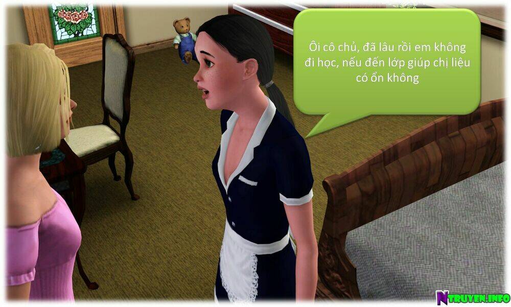truyện sims - bí mật màu xanh chapter 1 25