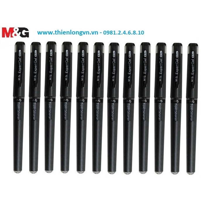Hộp Bút nước - bút gel M&G - AGP13671 mực đen