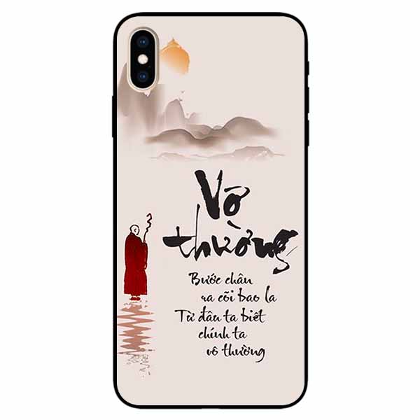 Ốp lưng in cho Iphone X/ Xs Mẫu Vô Thường Bước Chân
