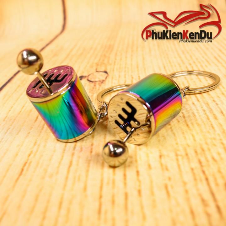 MÓC KHÓA CẦN SỐ Ô TÔ MÀU TITAN