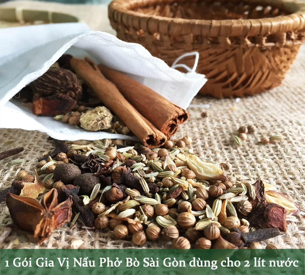 Natural Gia Vị Nấu Phở Bò Sài Gòn Dh Foods