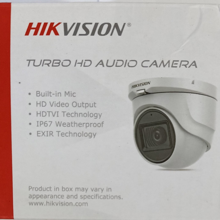 Camera dome HDTVI Hikvision DS-2CE76H0T-ITMFS 5MP tích hợp micro hàng chính hãng Nhà An Toàn