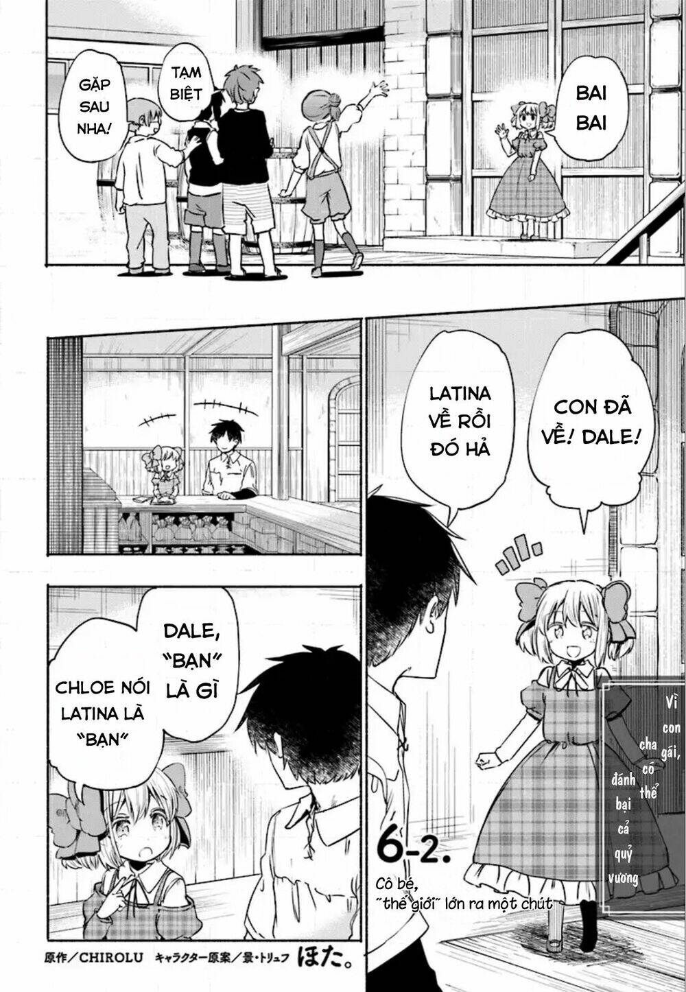 vì con gái, ngay cả ma vương tôi cũng có thể đánh bại chapter 6.5 1