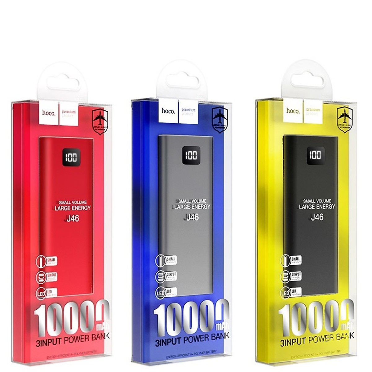 Sạc Dự Phòng Hoco J46 10.000 mAh - Hàng Nhập Khẩu