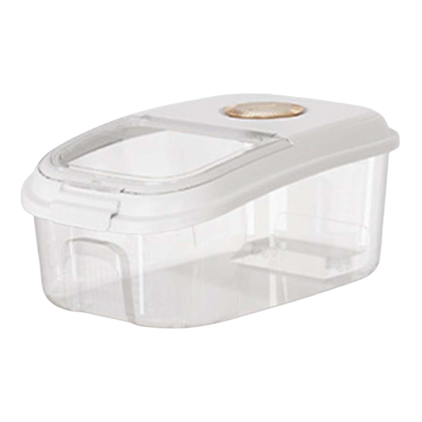 Rice Storage Container Cereal Dispenser Bucket Storage Bin for Cereal Nuts