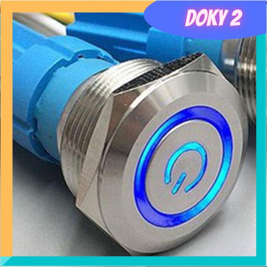 Công tắc LED gắn CÁC LOẠI XE MÁY, gắn ĐÈN TRỢ SÁNG, hiển thị MÀU SẮC bắt mắt - CTL