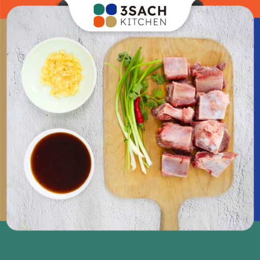 Sườn Rim Sốt Nước Mắm (Khay 350Gr)