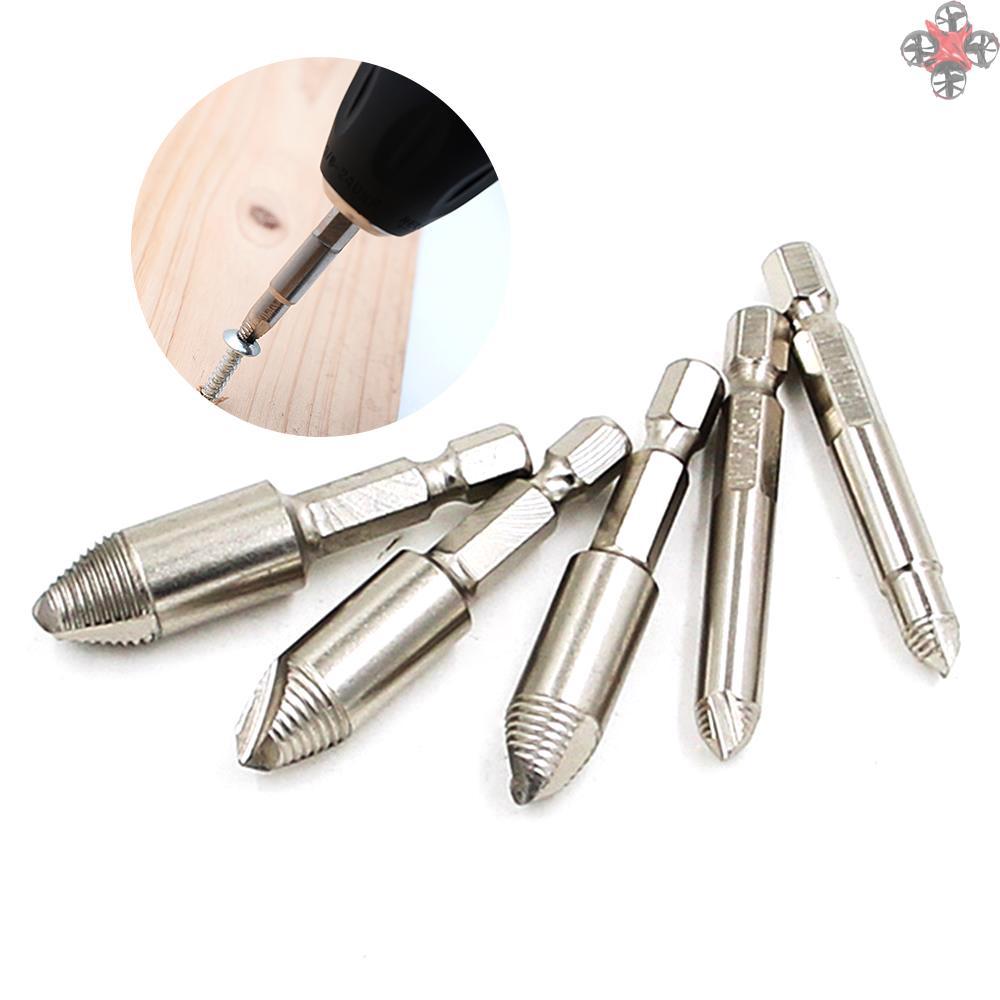 BITS Set 5 Mũi Khoan Tháo Gỡ Đai Ốc Hỏng